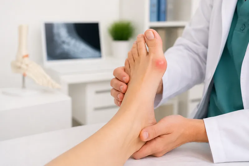 Bunion and hallux valgus consultation